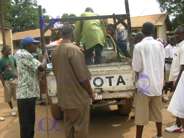 Kenema book distribution sorting